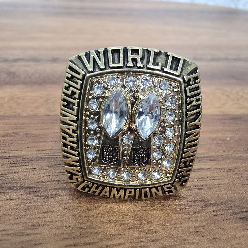 San Francisco 49ers 1984 World Champions Ring Fan Edition Size 11